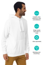 M2580 Premium Unisex Hoodie - Image 2
