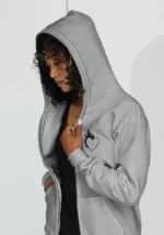 Unisex Heavy Blend Zip Hoodie | Gildan 18600 - Image 2