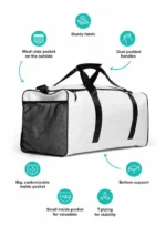 All-Over Print Duffle Bag - Image 6