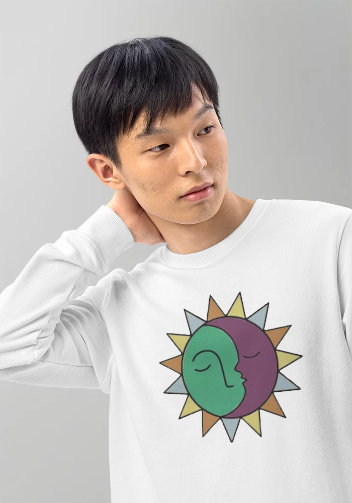6ed811cb70ab1fef2e47bd9673a2ed4a_l Unisex Organic Sweatshirt | SOL'S 03574 - Image 1