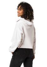 7502 Women's Fleece Crop Hoodie - Image 2