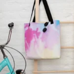All-Over Print Large Tote Bag w/ Pocket