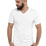 3005 Unisex Short Sleeve V-Neck Jersey Tee